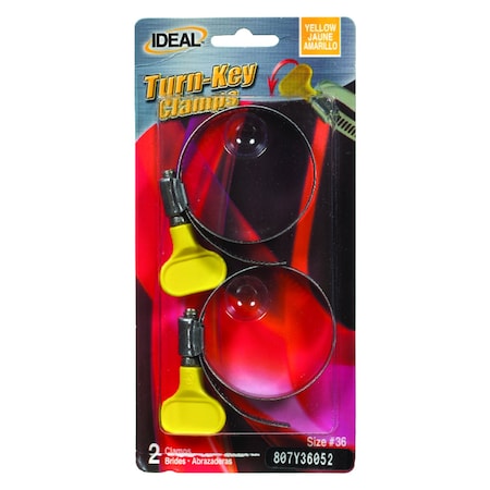 Ideal Tridon Ideal Tridon 1-3/4 in. 2-3/4 in. 36 Hose Clamp Stainless Steel Turn Key 807Y36052